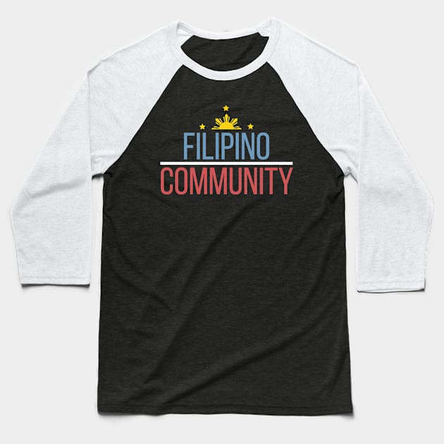 Filipino Community Gathering Kabayan Countryman Gift Baseball T-Shirt by Freid